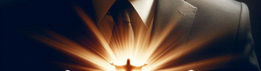 Man wearing Fedora Light of Christ